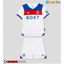 Otroške Nogometnih dresov Rangers Gostujoči 2025-26 Kratki rokavi (+ hlače)